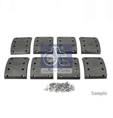 DT 3.96440 Brake Lining Kit, drum brake